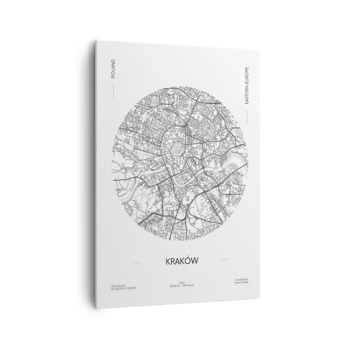 Quadro em tela - Anatomia de Cracóvia - 70x100 cm