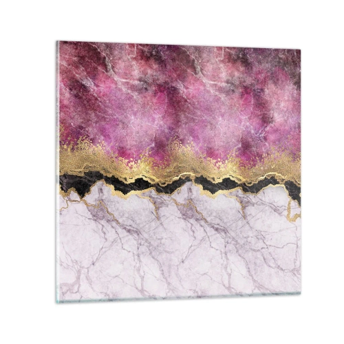 Quadro em vidro - Na fronteira - 70x70 cm