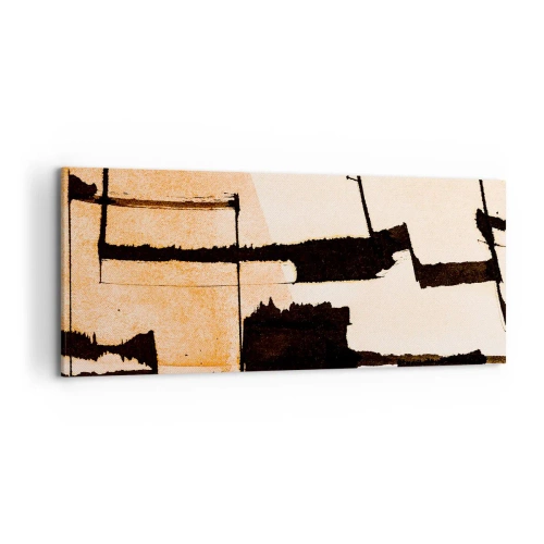 Quadro em tela - No entanto, a ordem - 120x50 cm