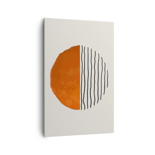 Quadro em tela - No clima japonês - 80x120 cm