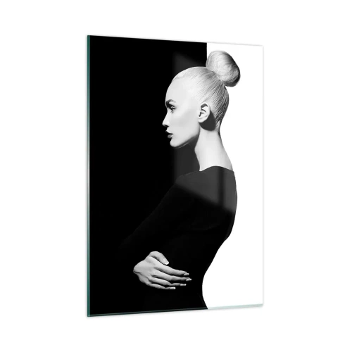Quadro em vidro - Simplesmente mulher - 50x70 cm
