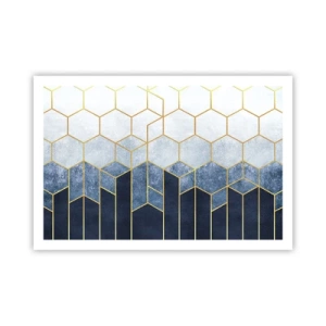 Pôster - Composição em ritmo sincopado - 91x61 cm