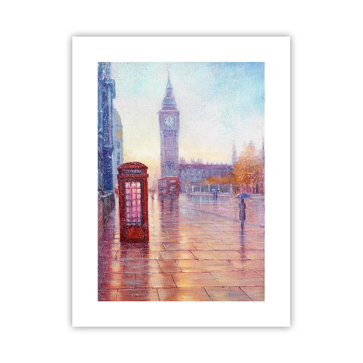 Pôster - Um dia de outono em Londres - 30x40 cm
