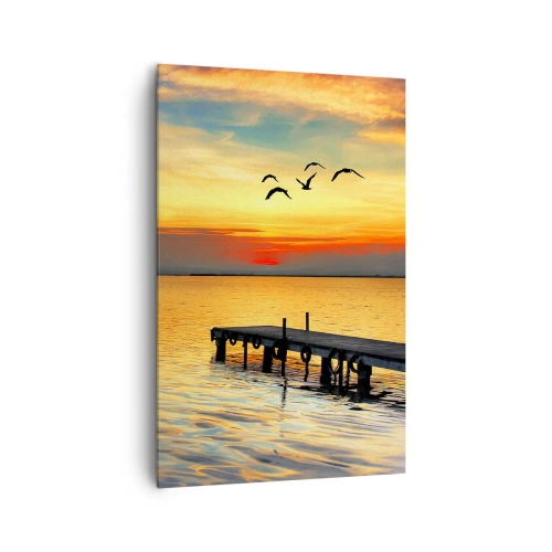 Quadro em tela - Regressos noturnos - 80x120 cm