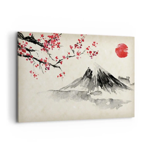 Quadro em tela - Ame o Japão - 100x70 cm