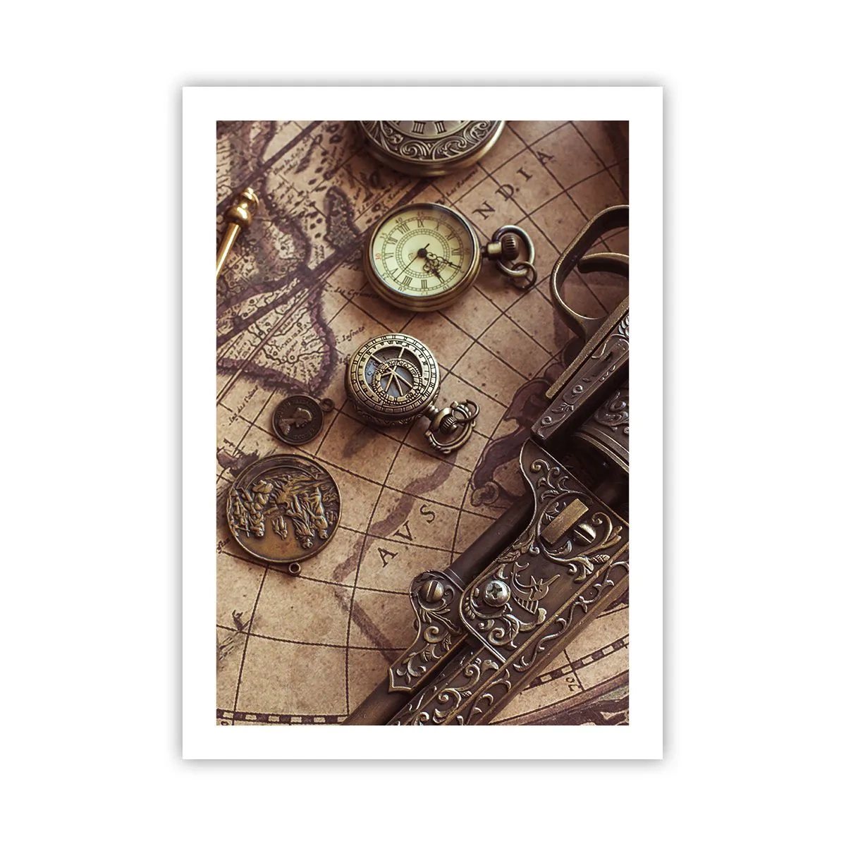 Pôster - A aventura nos chama - 50x70 cm