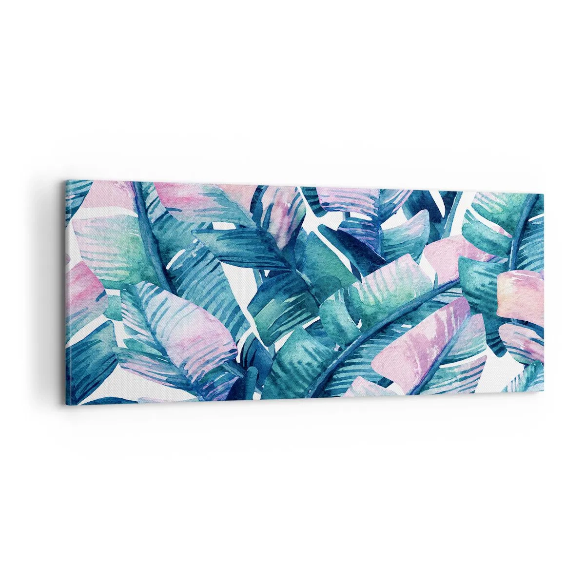 Quadro em tela - Em um bananeiro - 100x40 cm