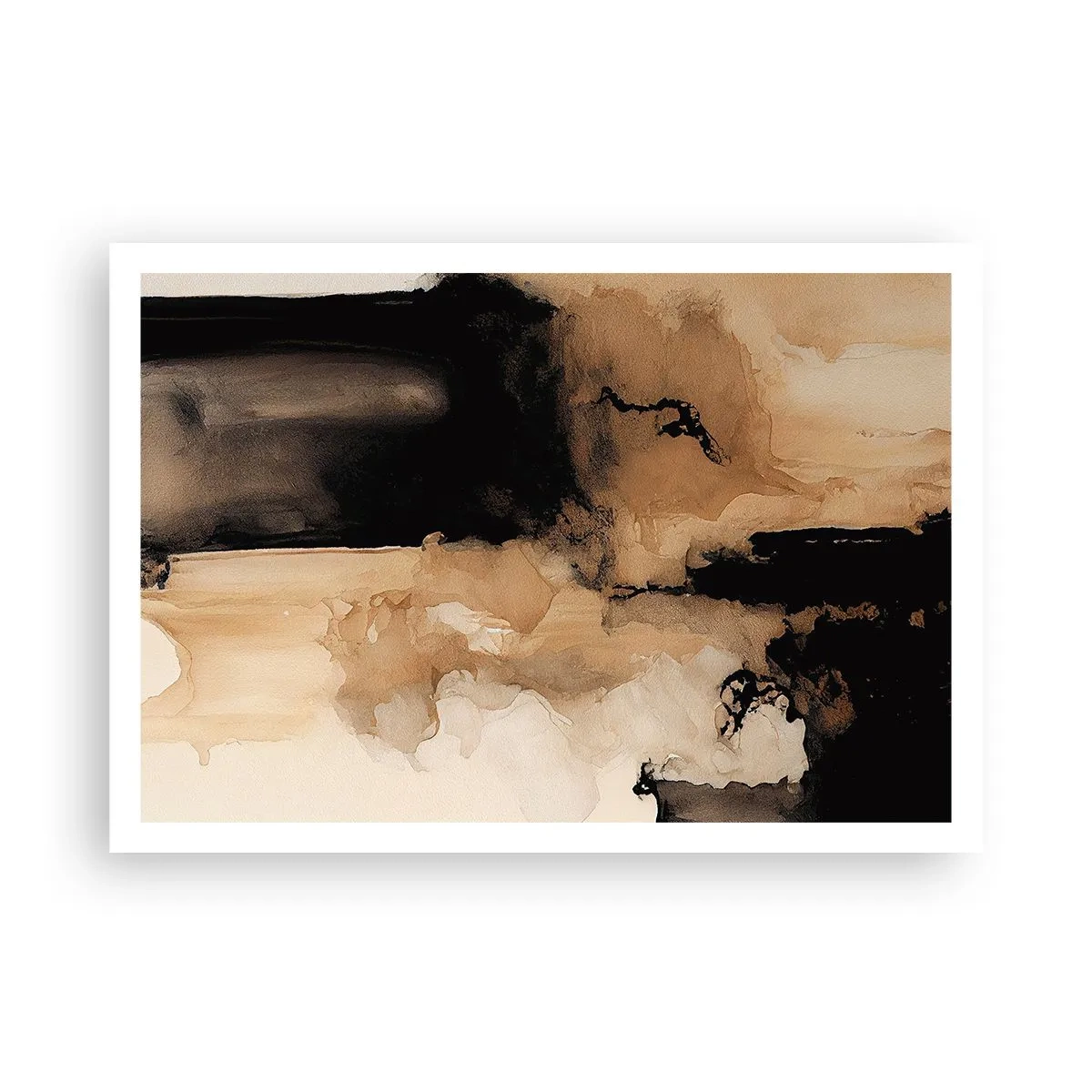 Pôster - Abstração intrigante - 100x70 cm
