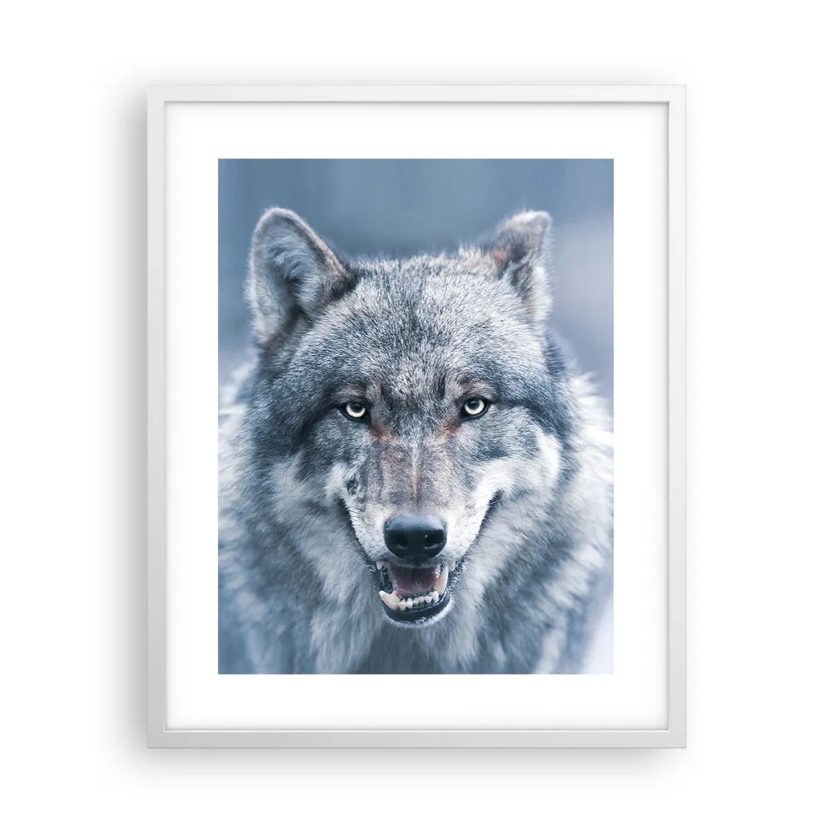 Pôster em moldura branca - Vai aceitar o desafio? - 40x50 cm