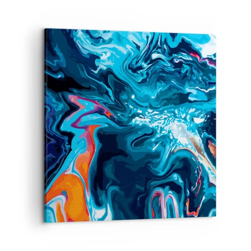 Quadro em tela - Viagem ao centro do céu - 50x50 cm