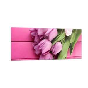 Quadro em vidro - Só para si - 100x40 cm