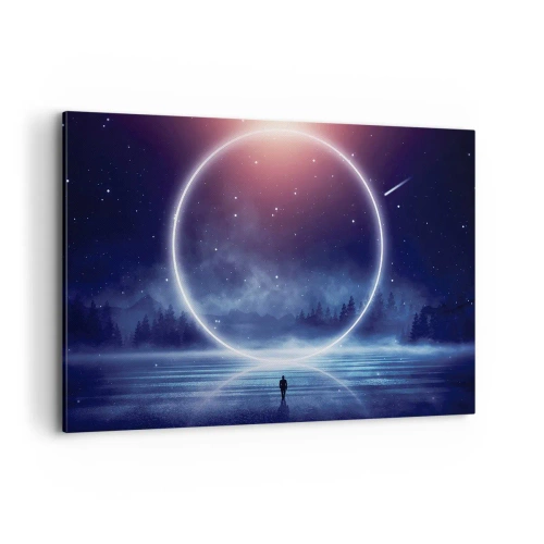 Quadro em tela - Eles já estão aqui... - 120x80 cm