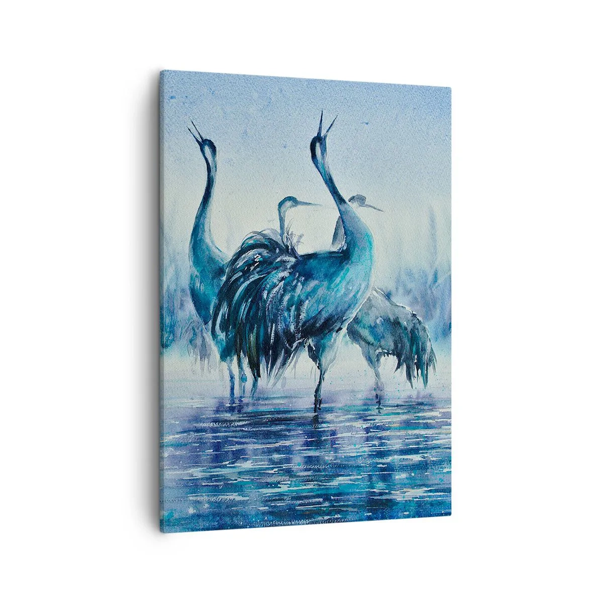 Quadro em tela - Reunião matinal - 50x70 cm