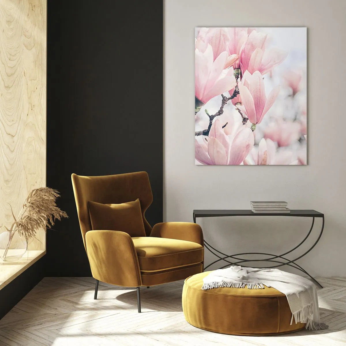 Quadro em vidro - O ideal da subtileza - 50x70 cm