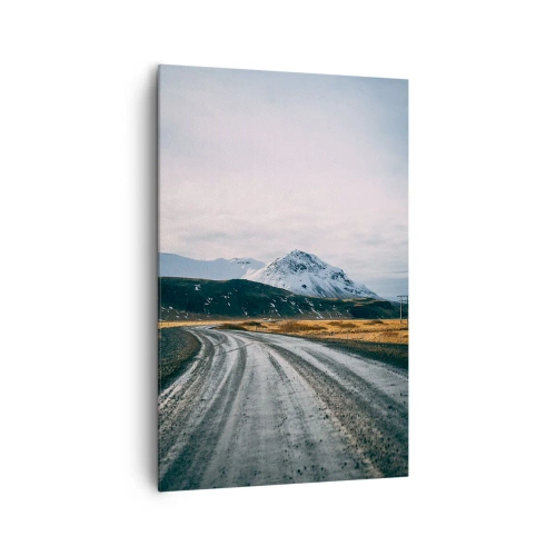 Quadro em tela - No clima islandês - 80x120 cm