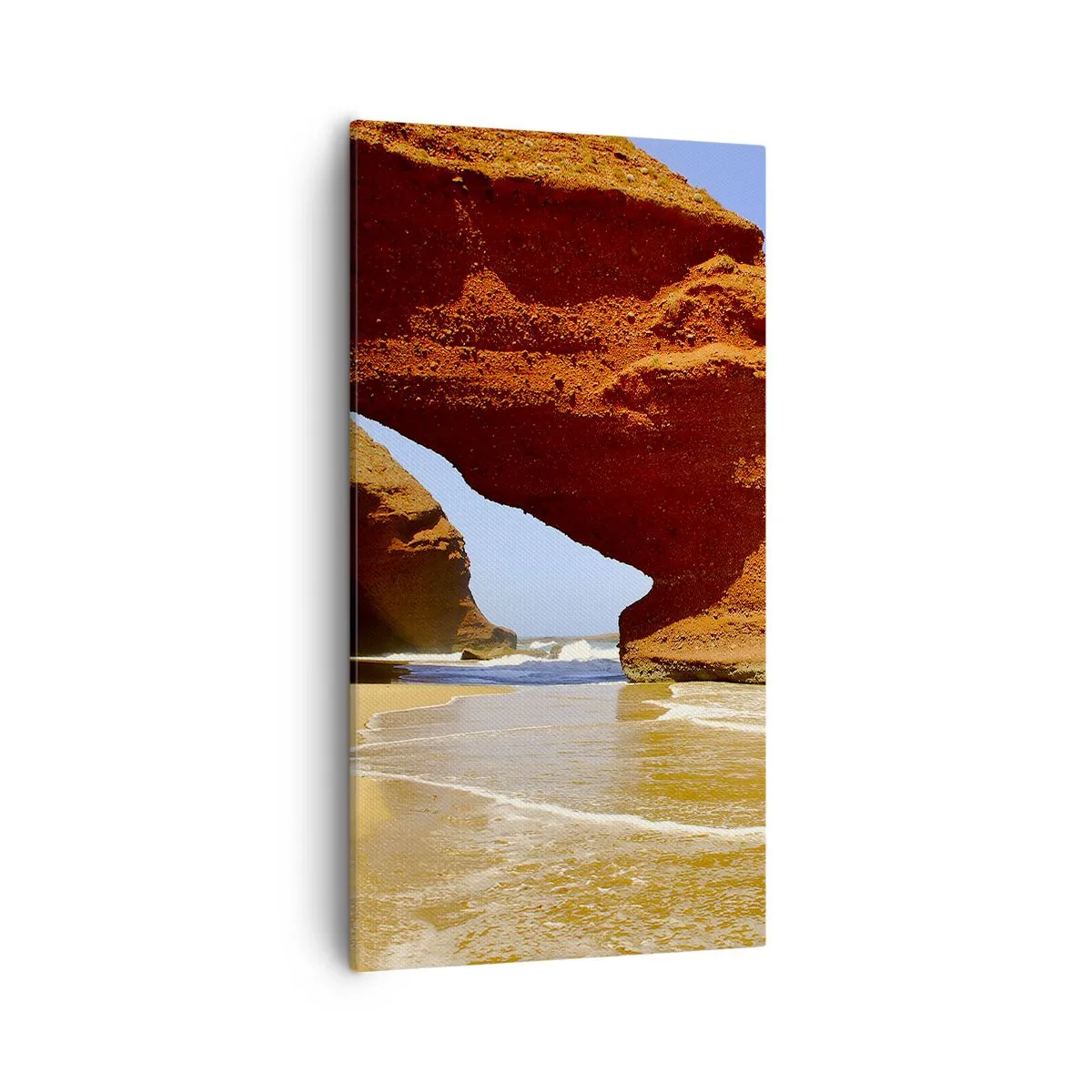 Quadro em tela - Água e vento por milhares de anos - 55x100 cm