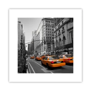 Pôster - Sol da cidade grande - 30x30 cm