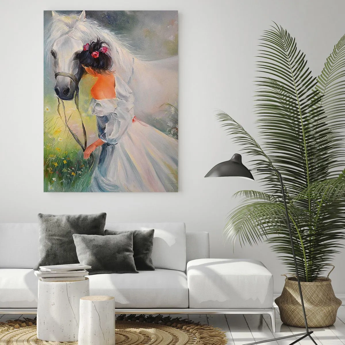 Quadro em vidro - Como um belo sonho - 50x70 cm