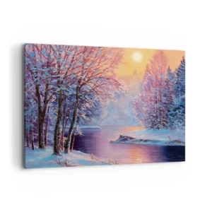 Quadro em tela - Cores do inverno - 120x80 cm