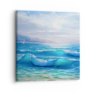Quadro em tela - Conforta e consola - 30x30 cm