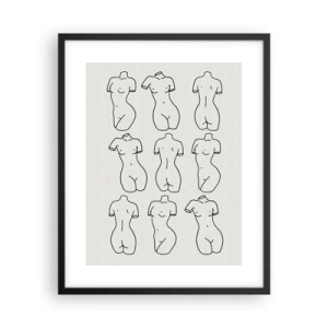 Pôster com moldura preta - Apenas Vênus - 40x50 cm