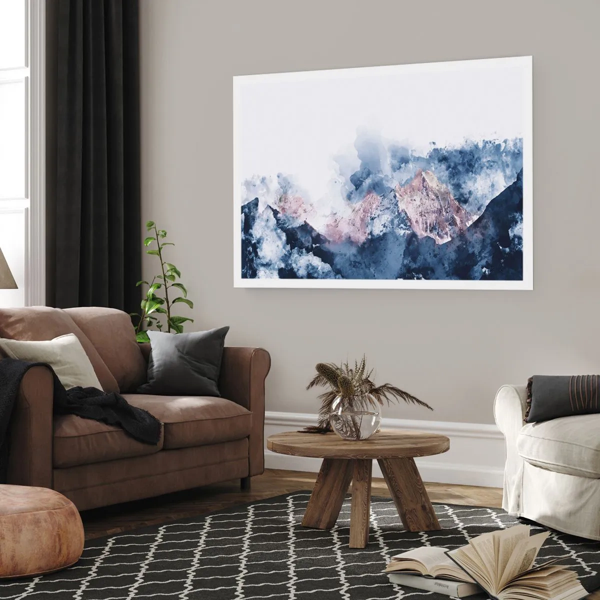 Pôster - Estes são os verdadeiros picos! - 70x50 cm