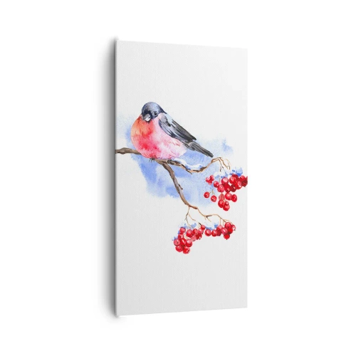 Quadro em tela - Inverno a cores - 65x120 cm