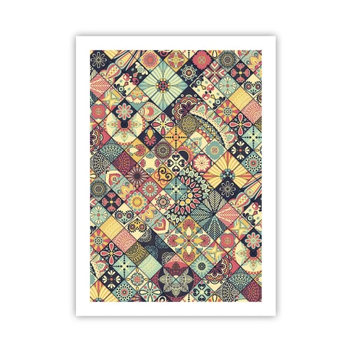 Pôster - Vibrações marroquinas - 50x70 cm