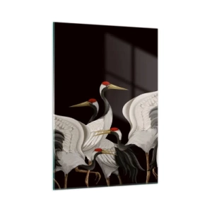 Quadro em vidro - Assuntos de aves - 50x70 cm