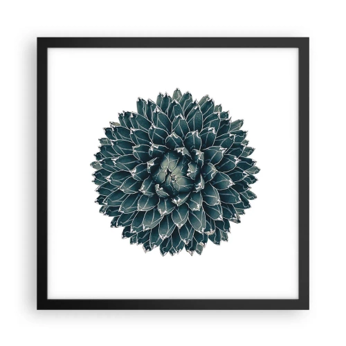 Pôster com moldura preta - Estrela do Deserto - 40x40 cm