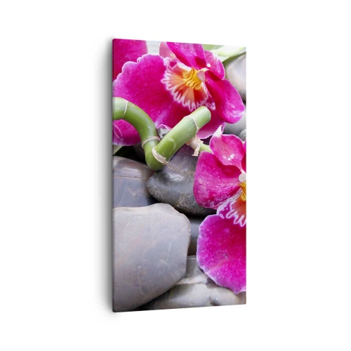 Quadro em tela - Frio e calor - 55x100 cm