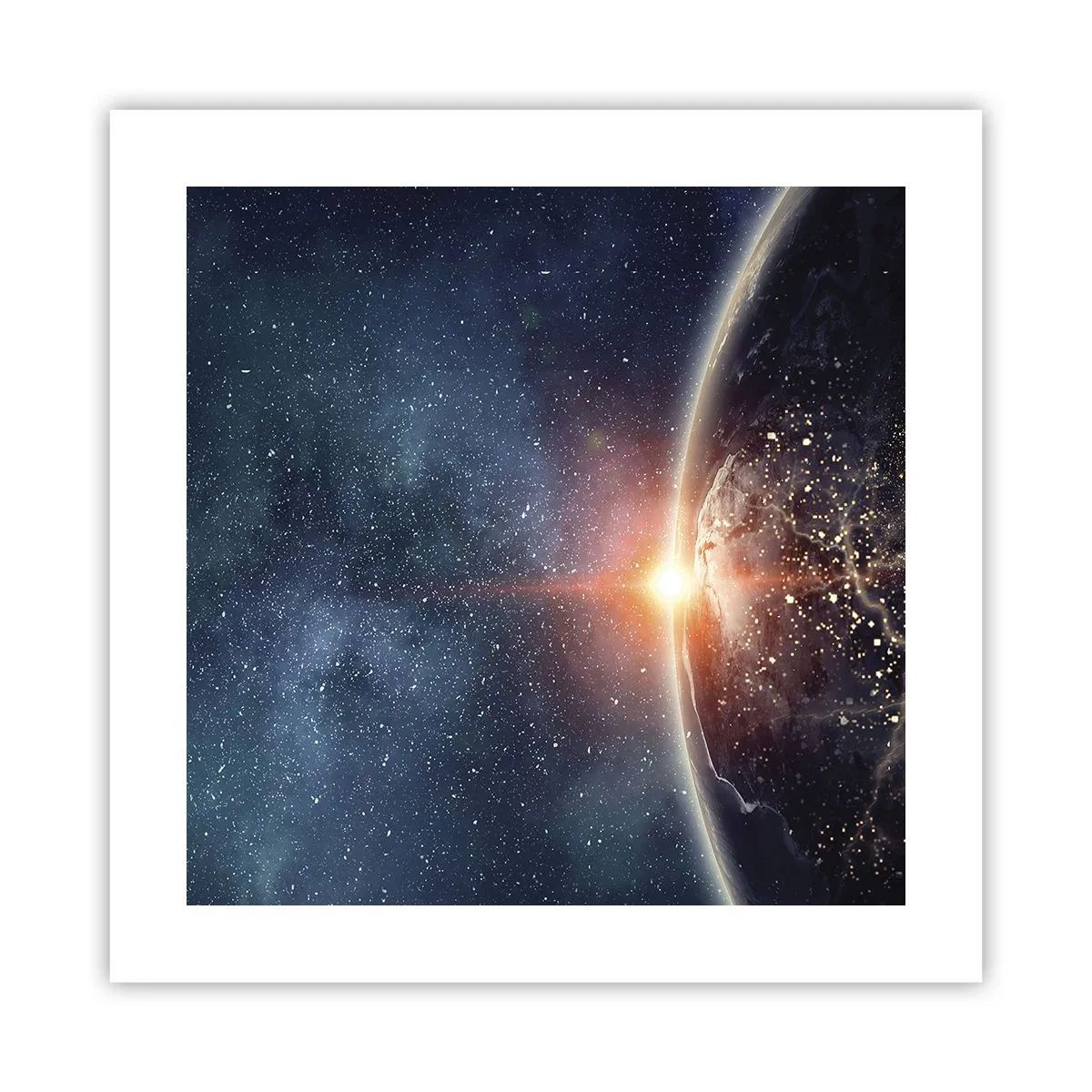 Pôster - Numa nova perspetiva - 40x40 cm