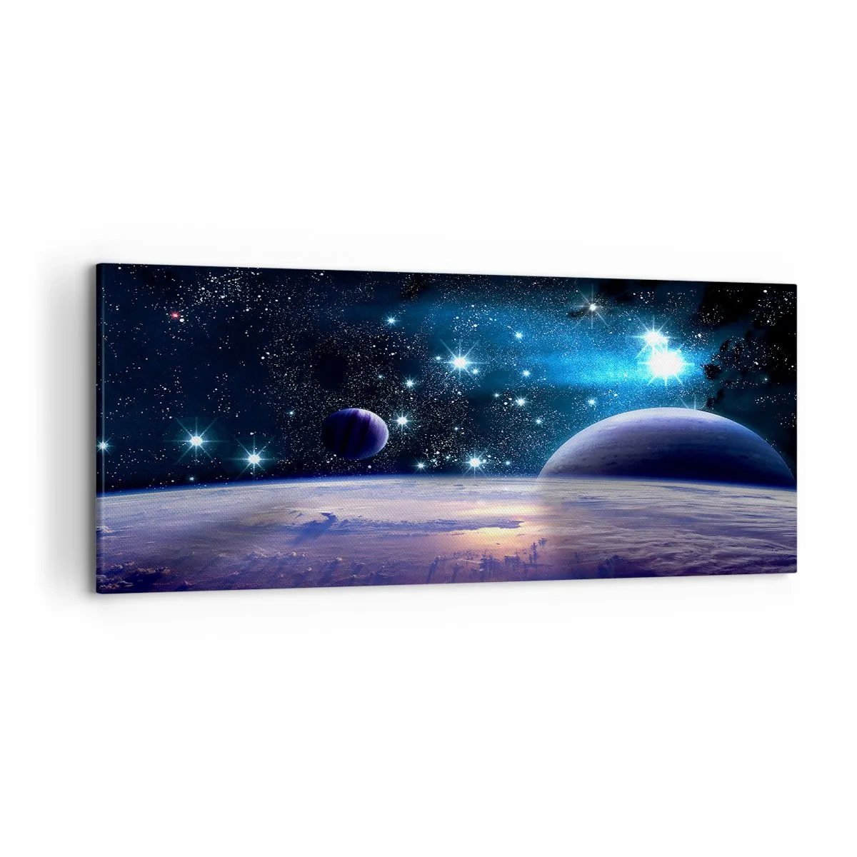 Quadro em tela - Ainda sozinhos? - 120x50 cm