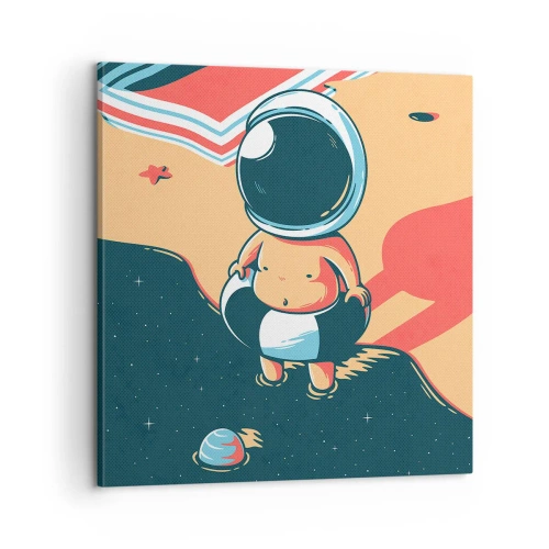 Quadro em tela - De uma perspetiva diferente - 60x60 cm