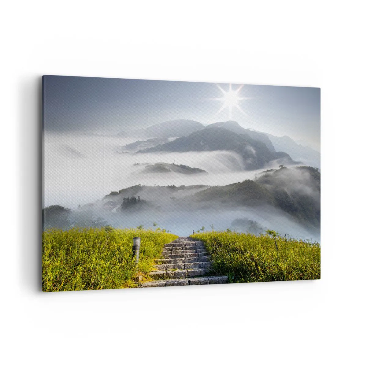 Quadro em tela - Em direcção às nuvens - 100x70 cm