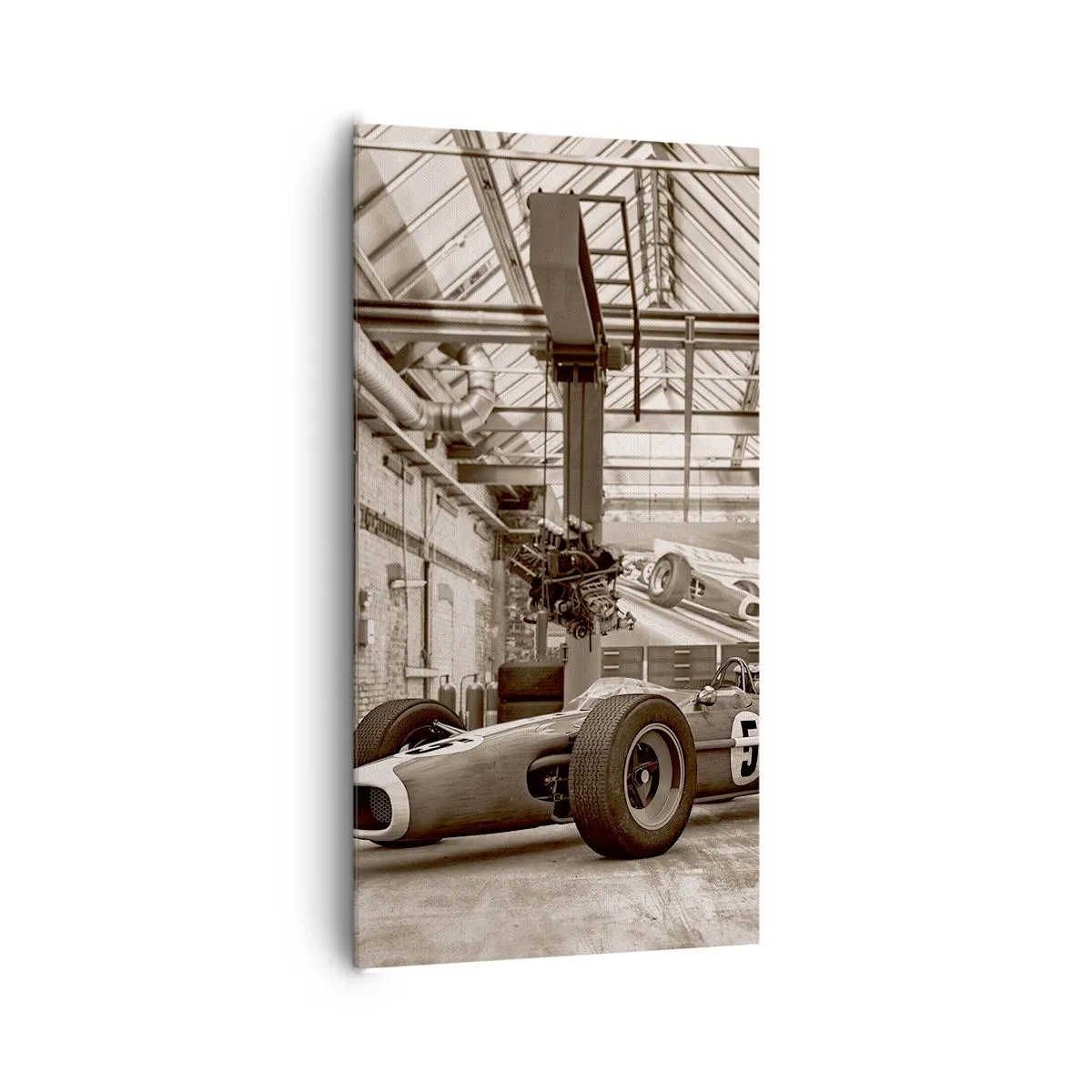 Quadro em tela - O descanso do vencedor - 65x120 cm