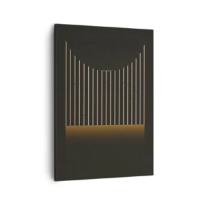 Quadro em tela - Explorar a escuridão - 50x70 cm