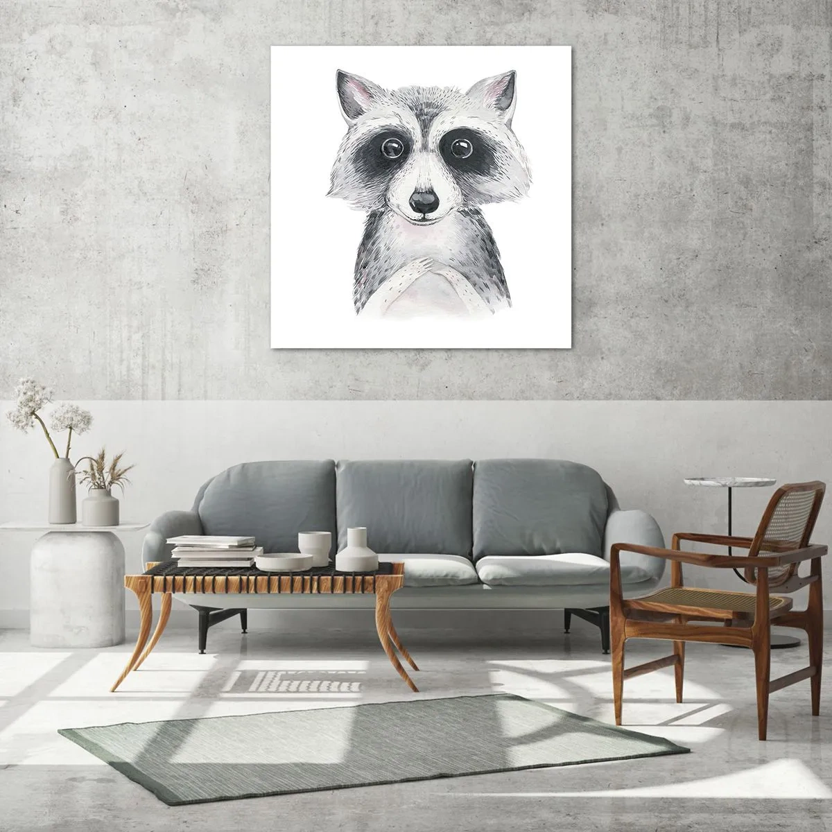 Quadro em vidro - Um momento de emoção - 60x60 cm