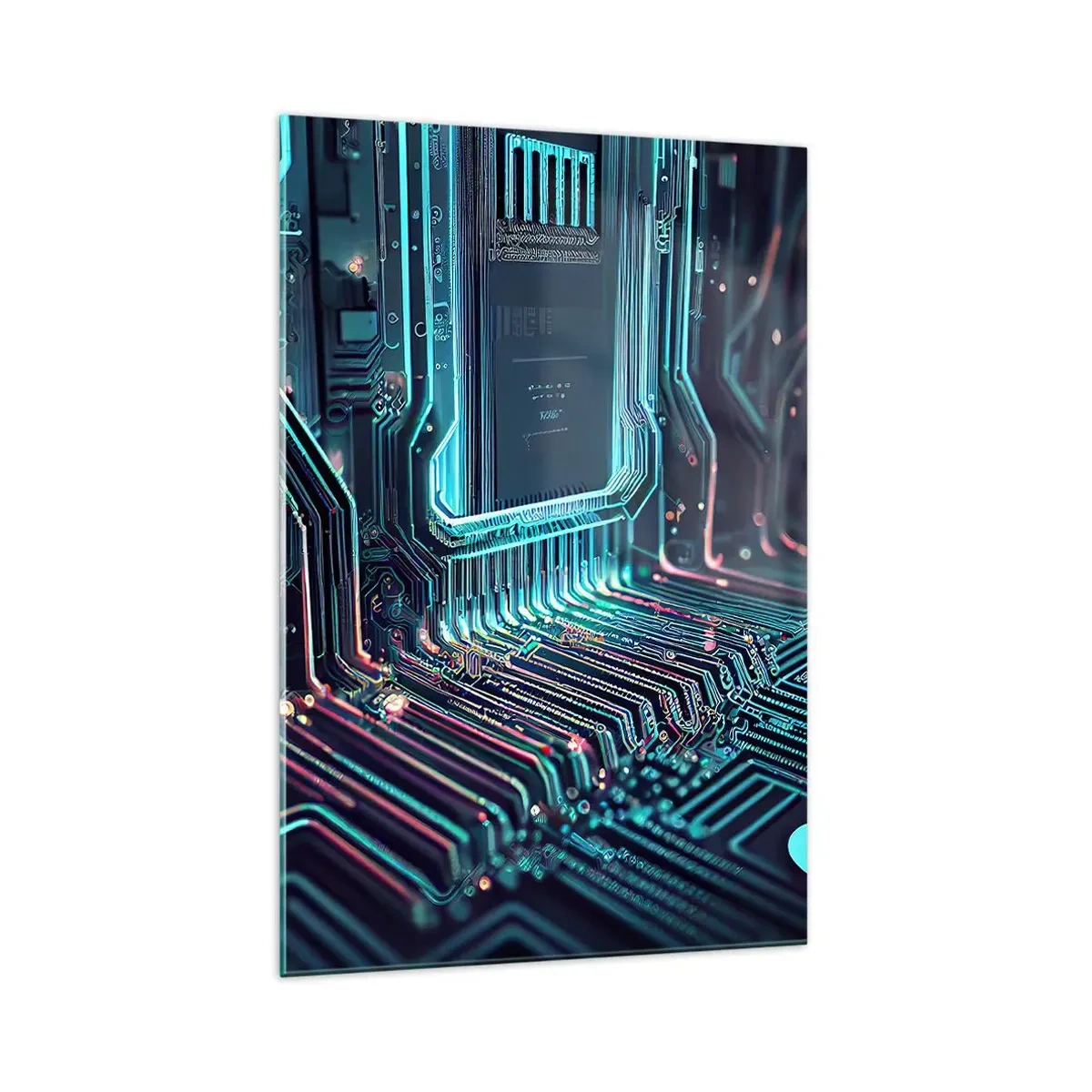 Quadro em vidro - Só estou a pensar... - 70x100 cm