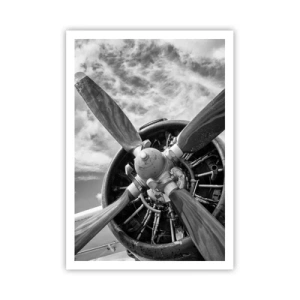 Pôster - O conquistador dos céus - 70x100 cm