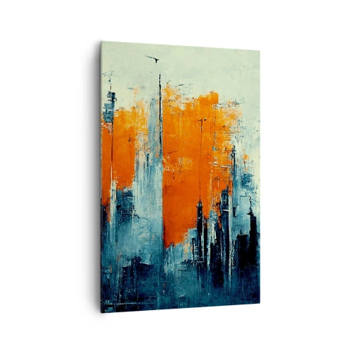 Quadro em tela - Paisagem moderna - 80x120 cm
