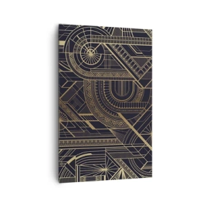 Quadro em tela - Conceitos, ideias, planos - 80x120 cm