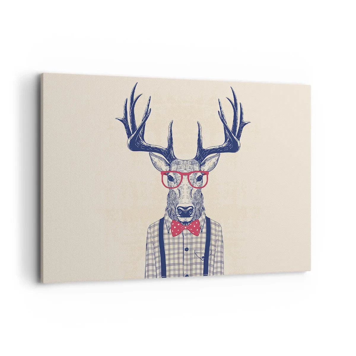 Quadro em tela - Extravagância engraçada - 120x80 cm