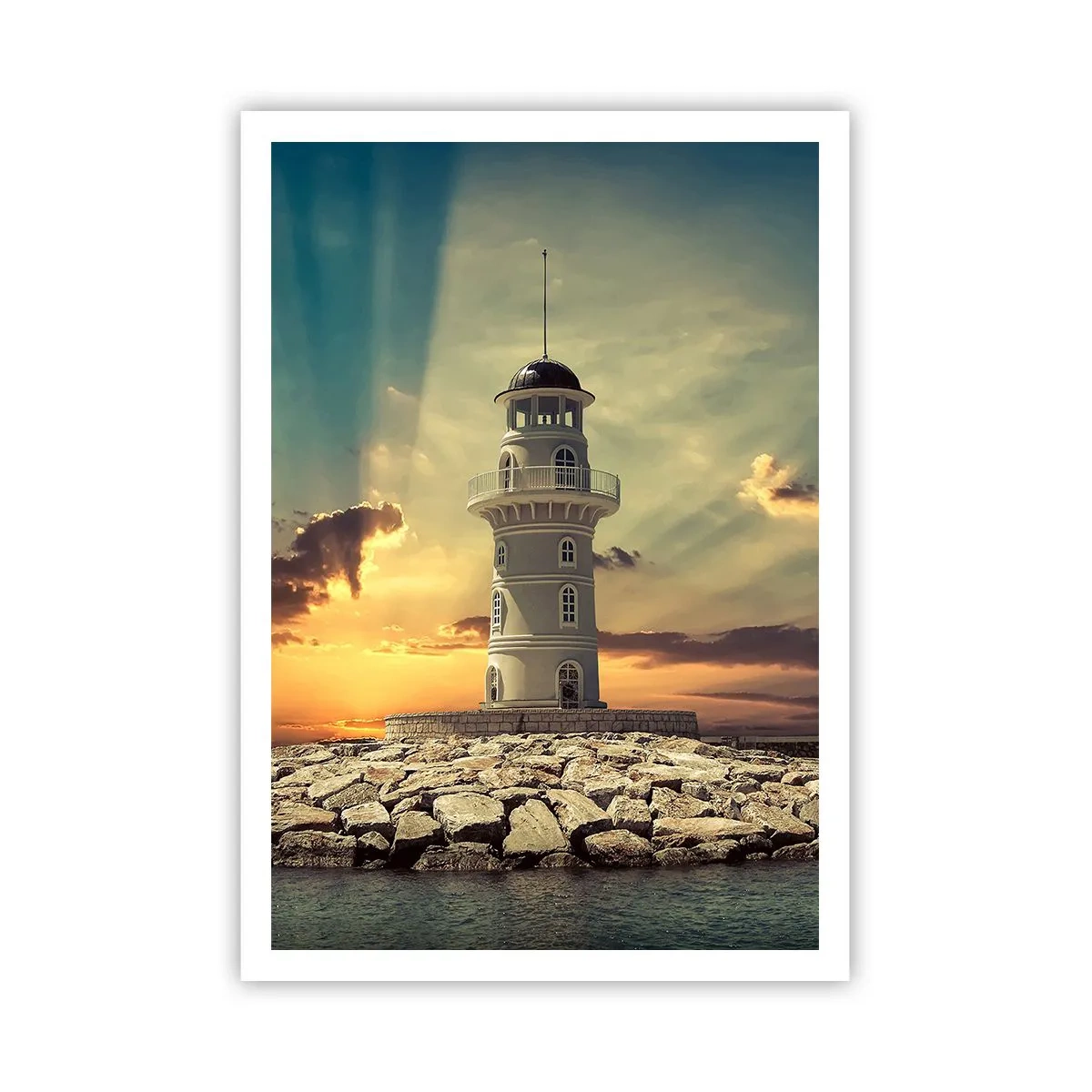 Pôster - Luz - Bondade - Beleza - 70x100 cm