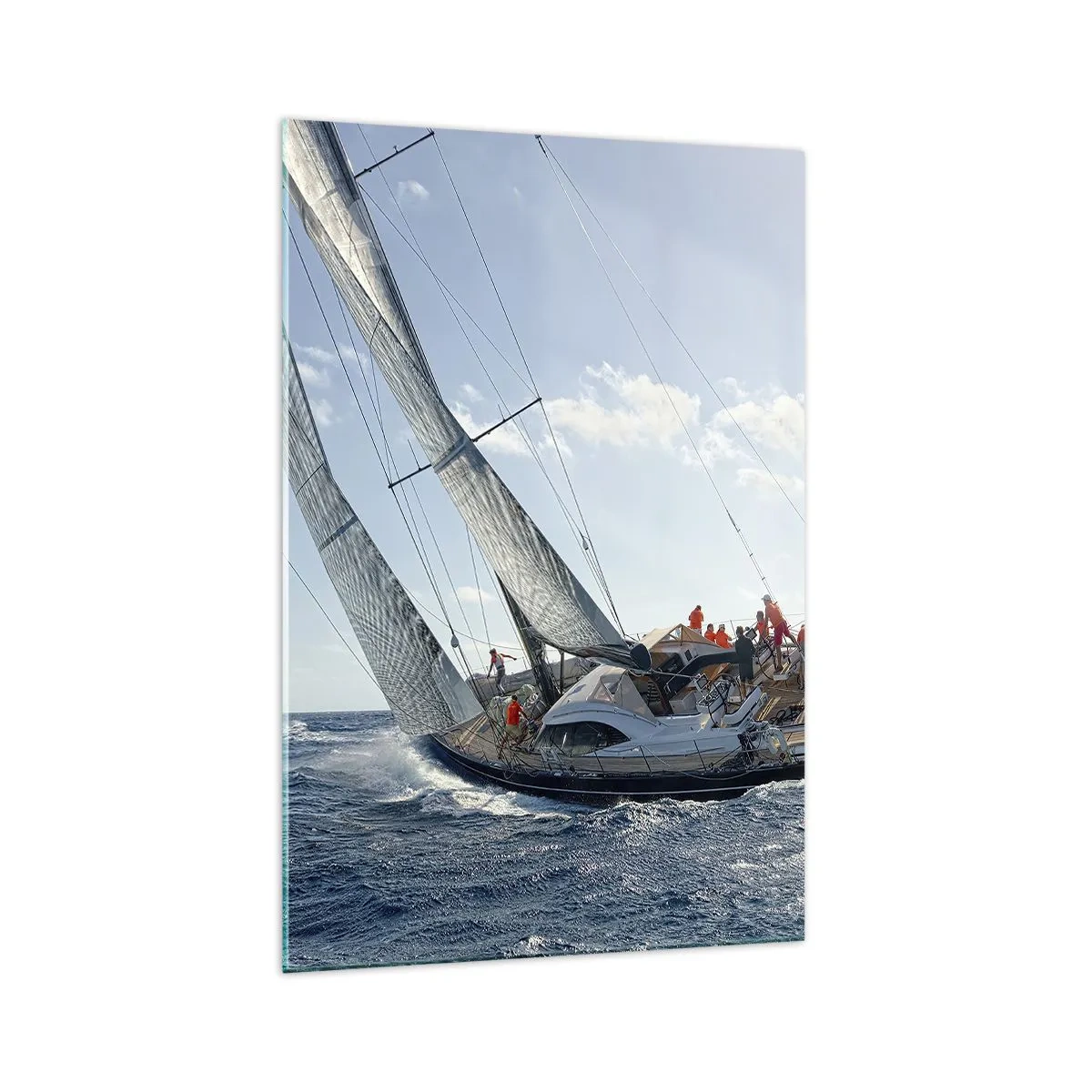 Quadro em vidro - Que vença o melhor - 70x100 cm