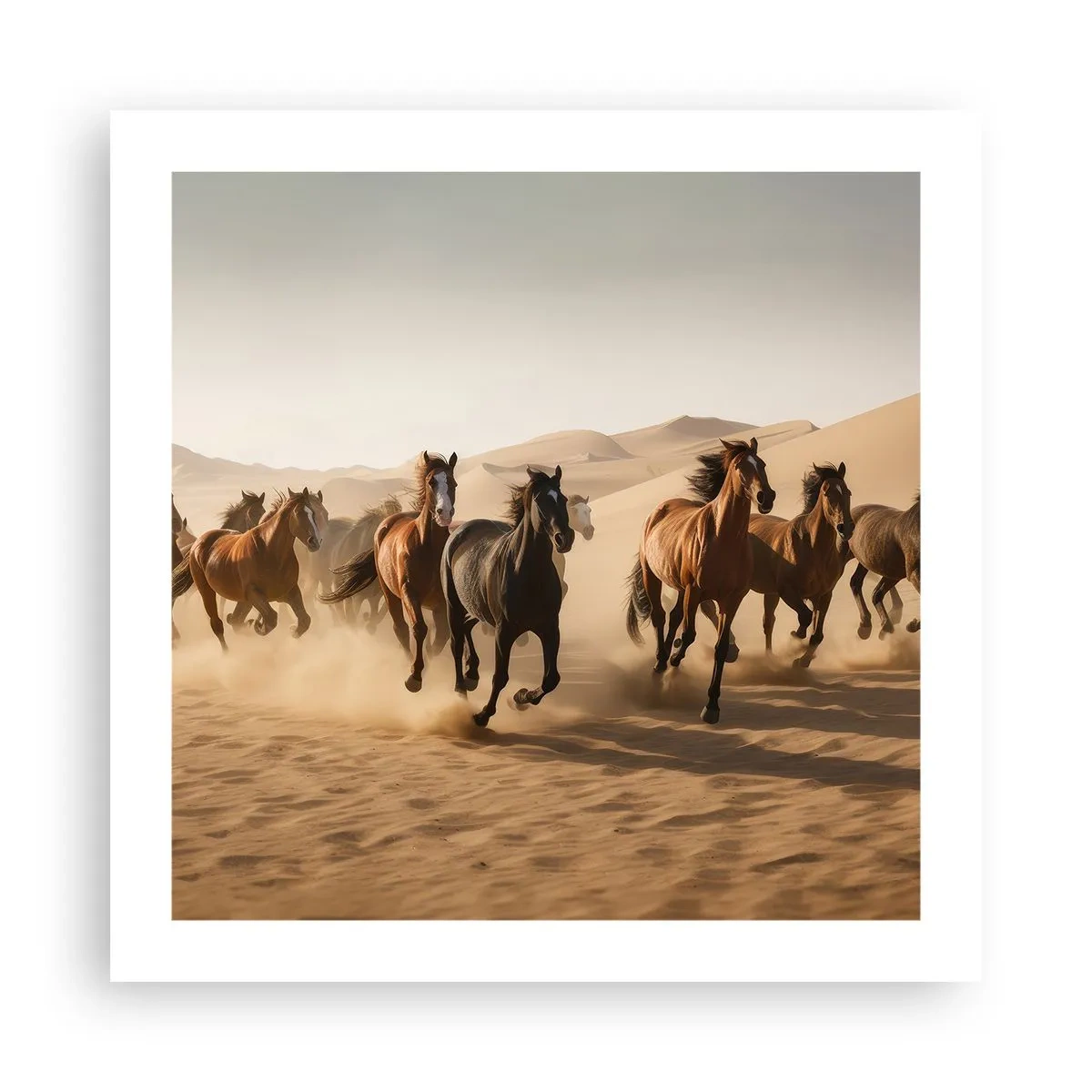 Pôster - Livre como o vento - 50x50 cm