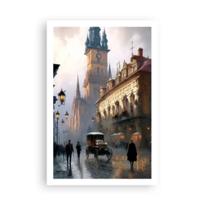 Pôster - O encanto de uma noite em Praga - 61x91 cm