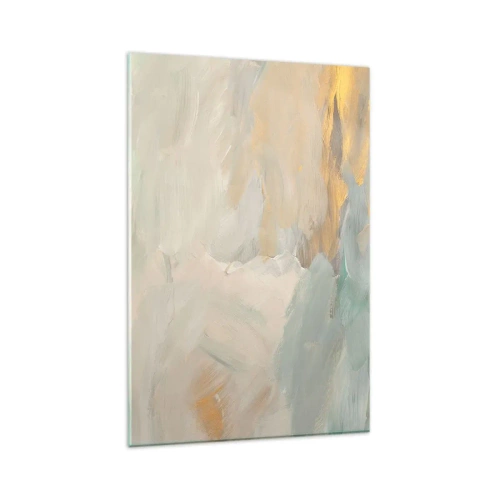 Quadro em vidro - Abstração – a terra da gentileza - 80x120 cm