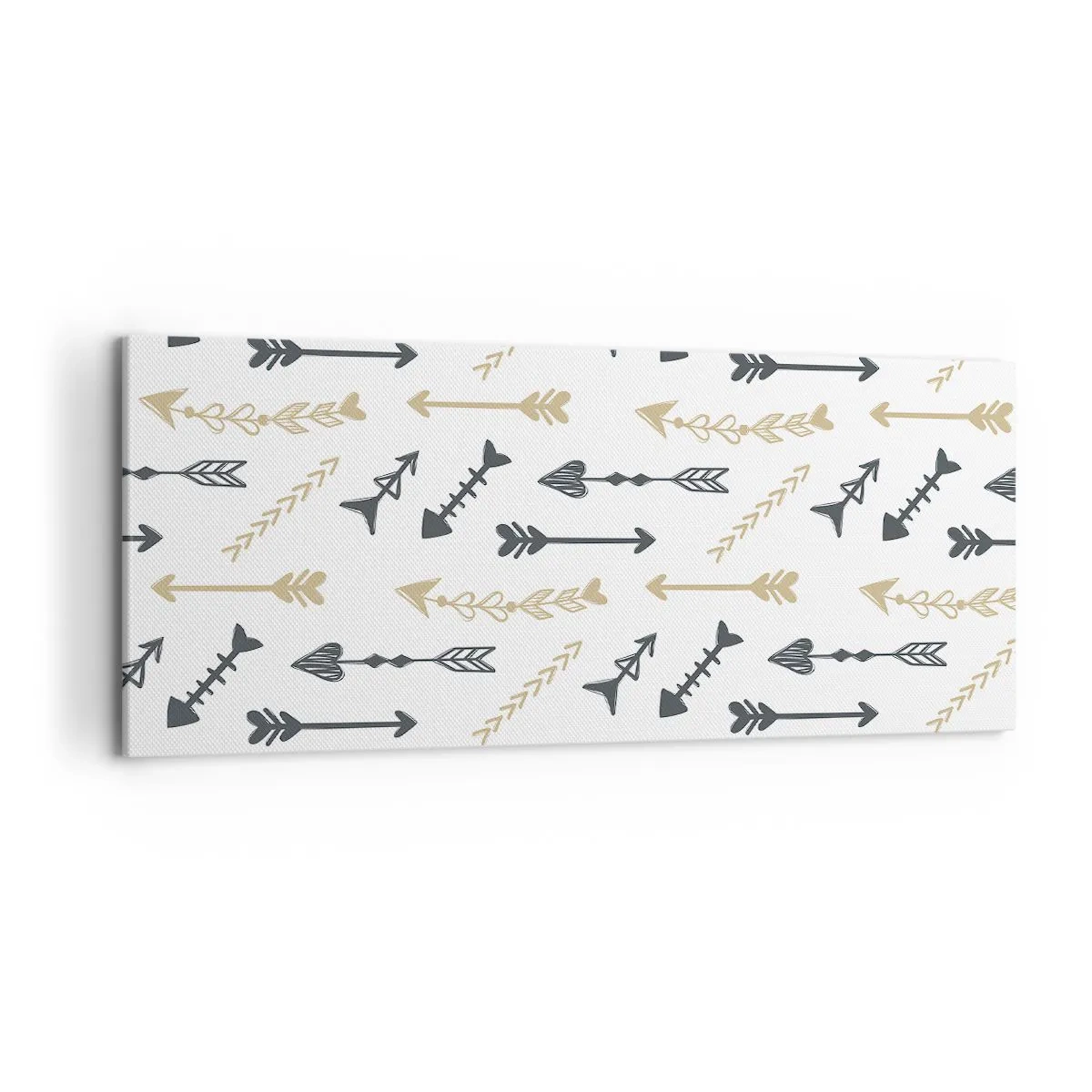 Quadro em tela - O sonho do arqueiro - 120x50 cm