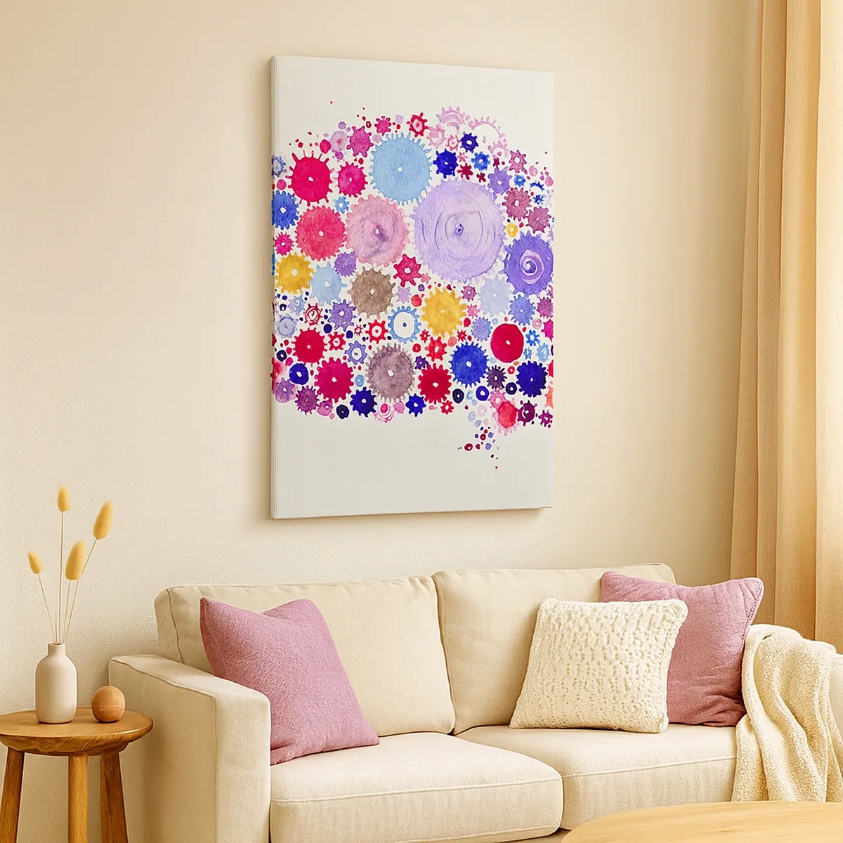 Quadro em tela - A máquina mais perfeita da natureza - 50x70 cm